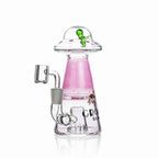 UFO Alien Dab Rig with Showerhead Perc | Croia Glass