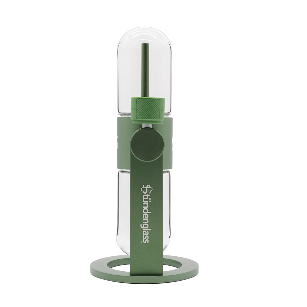 Stündenglass Gravity Infuser - Olive Green | 360° Gravity Hookah