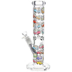 Pulsar Design Series Straight Tube Glass Water Pipe | 12" | 14mm F