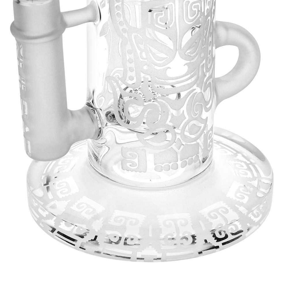 Pulsar Ancient Designs Sandblasted Klein Recycler Bong