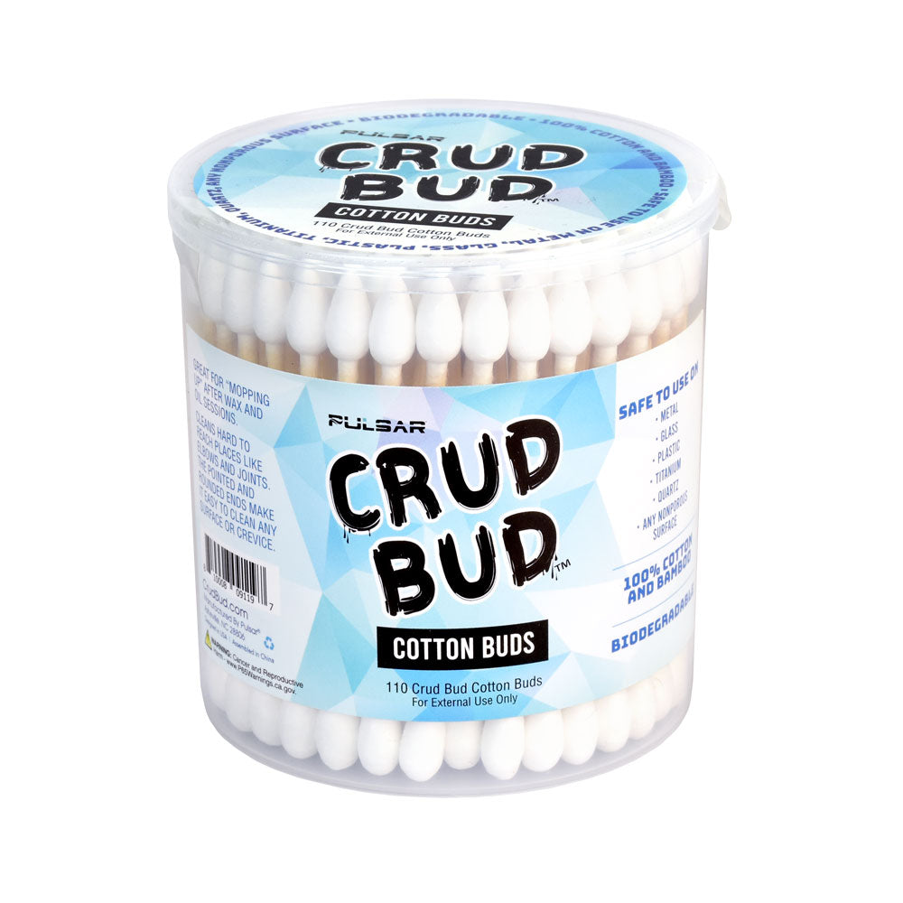 Pulsar Crud Bud Dual Tip Cotton Buds | 110ct Tub
