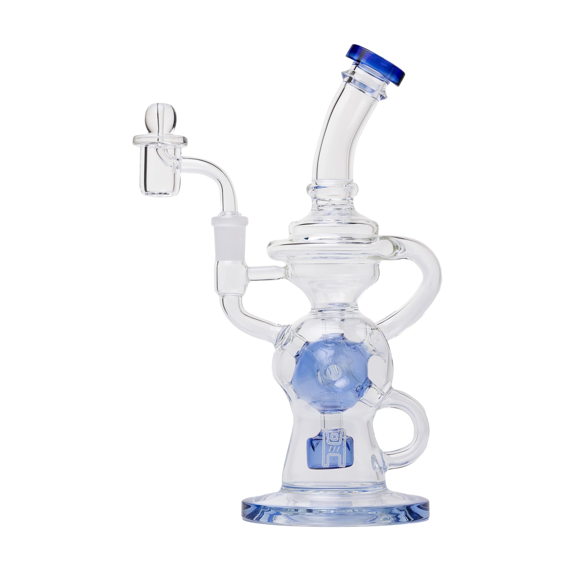 Human Grade 10" Swiss Rig Glass Recycler
