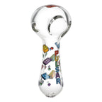 Pulsar Building Blocks Glass Spoon Pipe - 4.5" 3ct