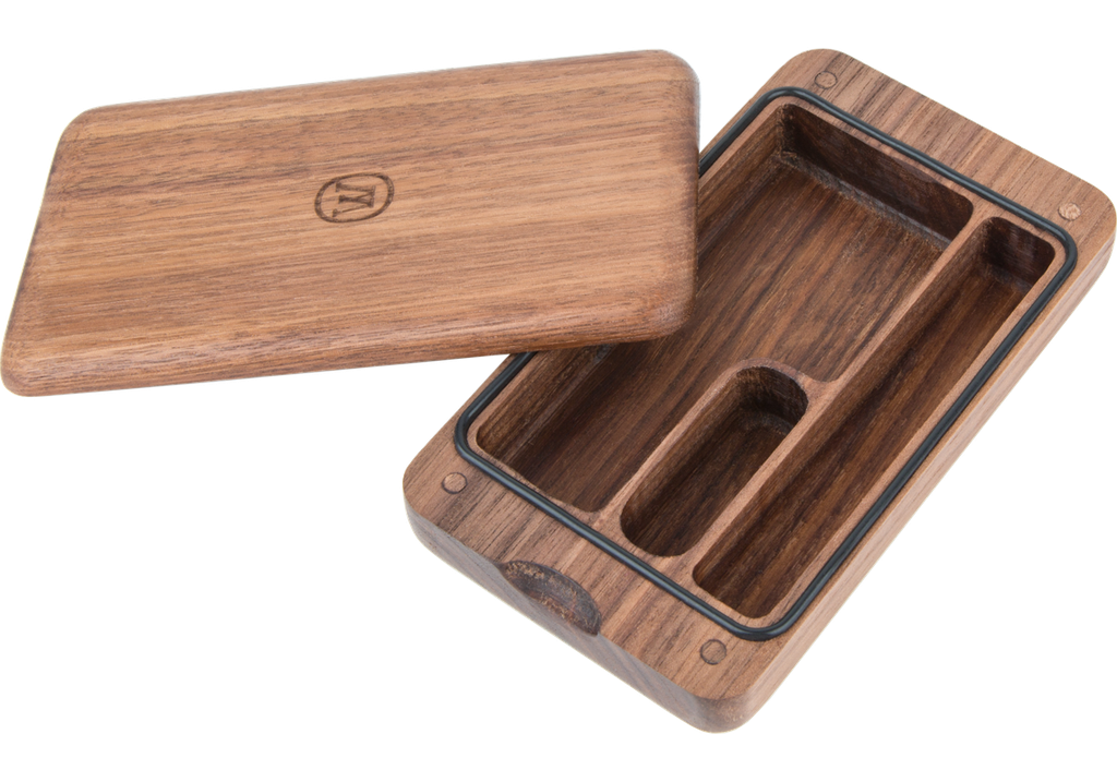 Marley Natural Black Walnut Storage Case