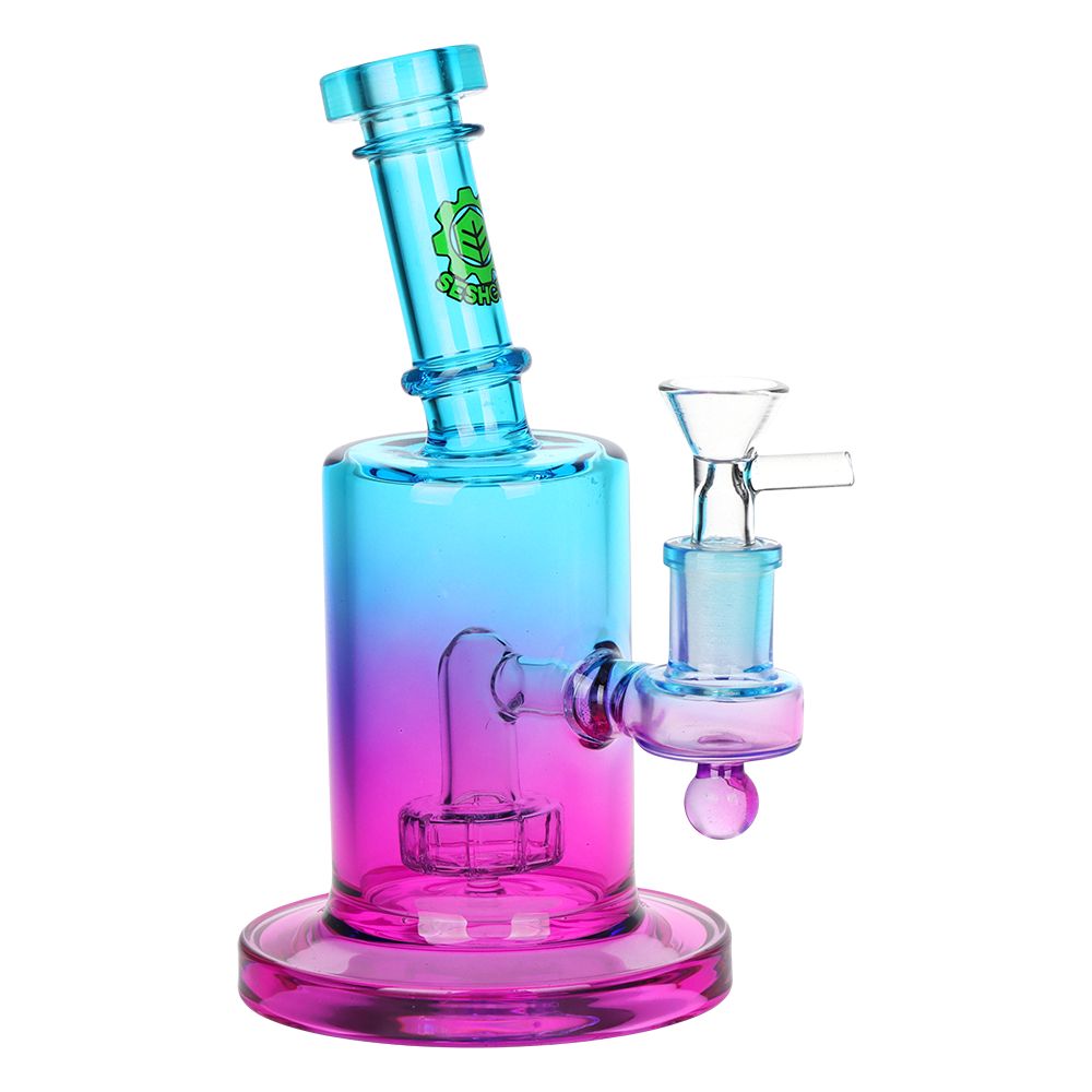 SeshGear Ombre Glass Water Pipe | 7.5" | 14mm F