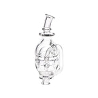 Pulsar Fab Egg Bubbler Glass Mouthpiece Attachment for Puffco Pivot - 5" / Clear