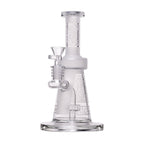 Human Grade Aztec (Sandblasted) Glass Water Pipe