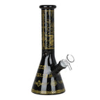 Infernal Eye Beaker Glass Water Pipe - 9.75" / 14mm F