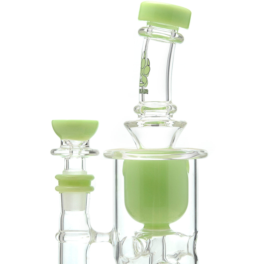 Calibear Cascade Flower Of Life Klein Recycler Water Pipe