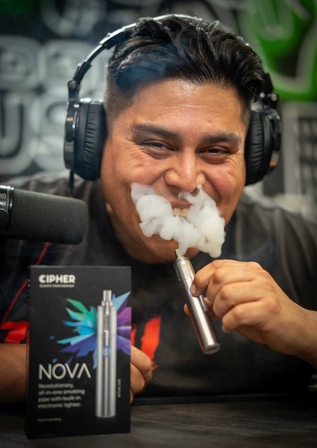 Cipher NOVA Electric Pipe | Carbon Black - V2
