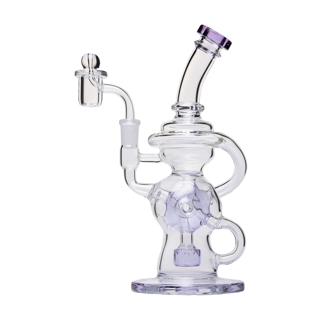 Human Grade 10" Swiss Rig Glass Recycler