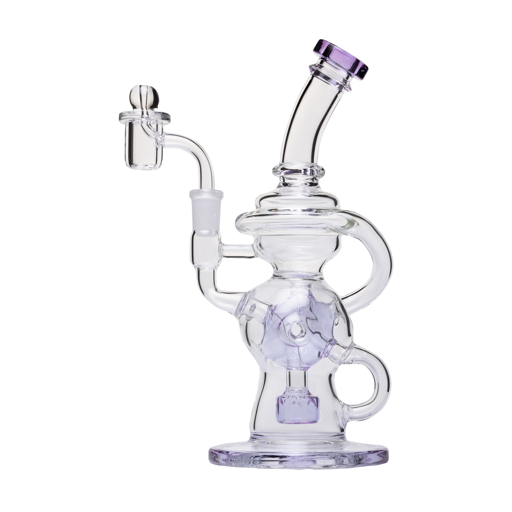 Human Grade 10" Swiss Rig Glass Recycler