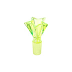 Pulsar Star Power Glass Water Pipe - 6.5" / 14mm F / Green