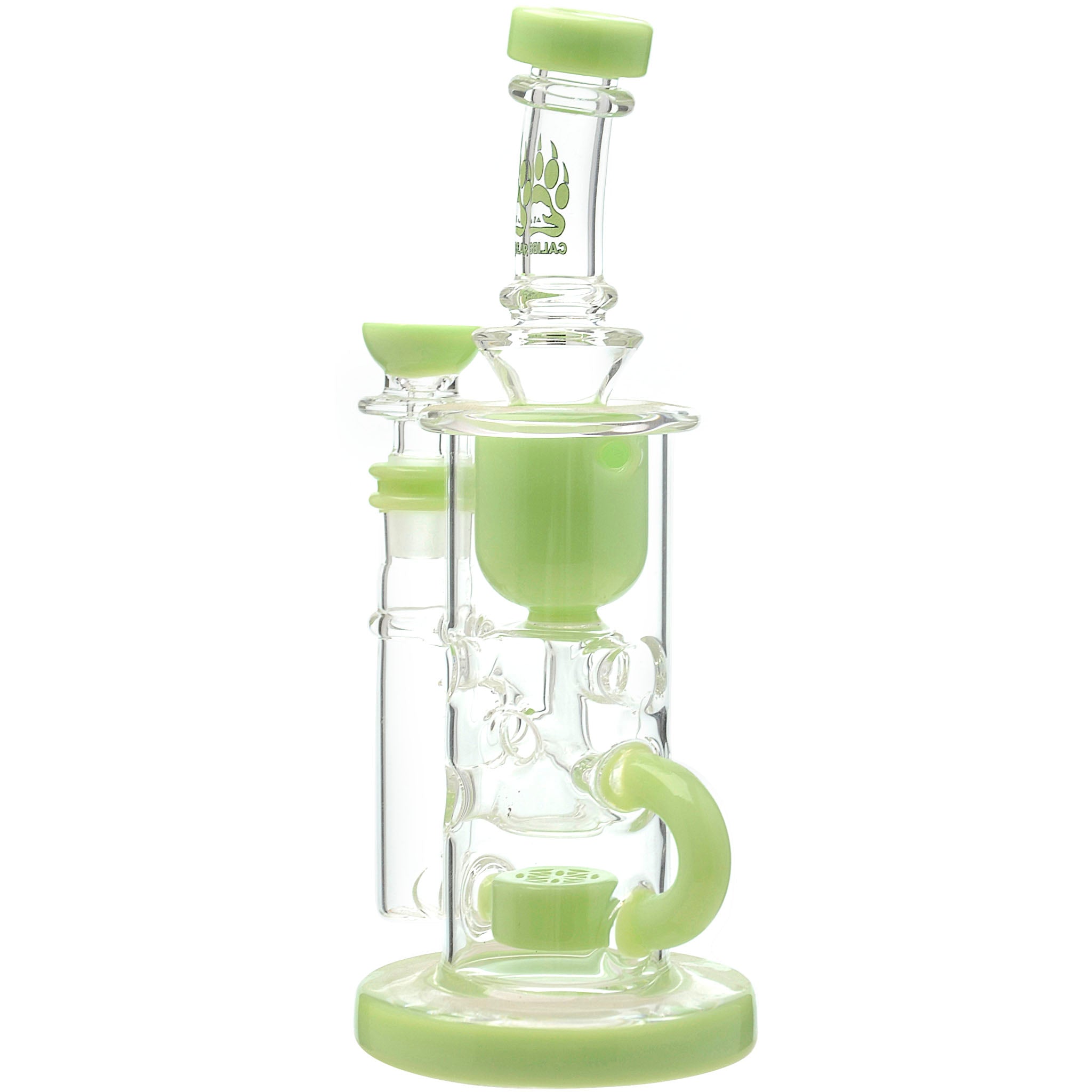 Calibear Cascade Flower Of Life Klein Recycler Water Pipe