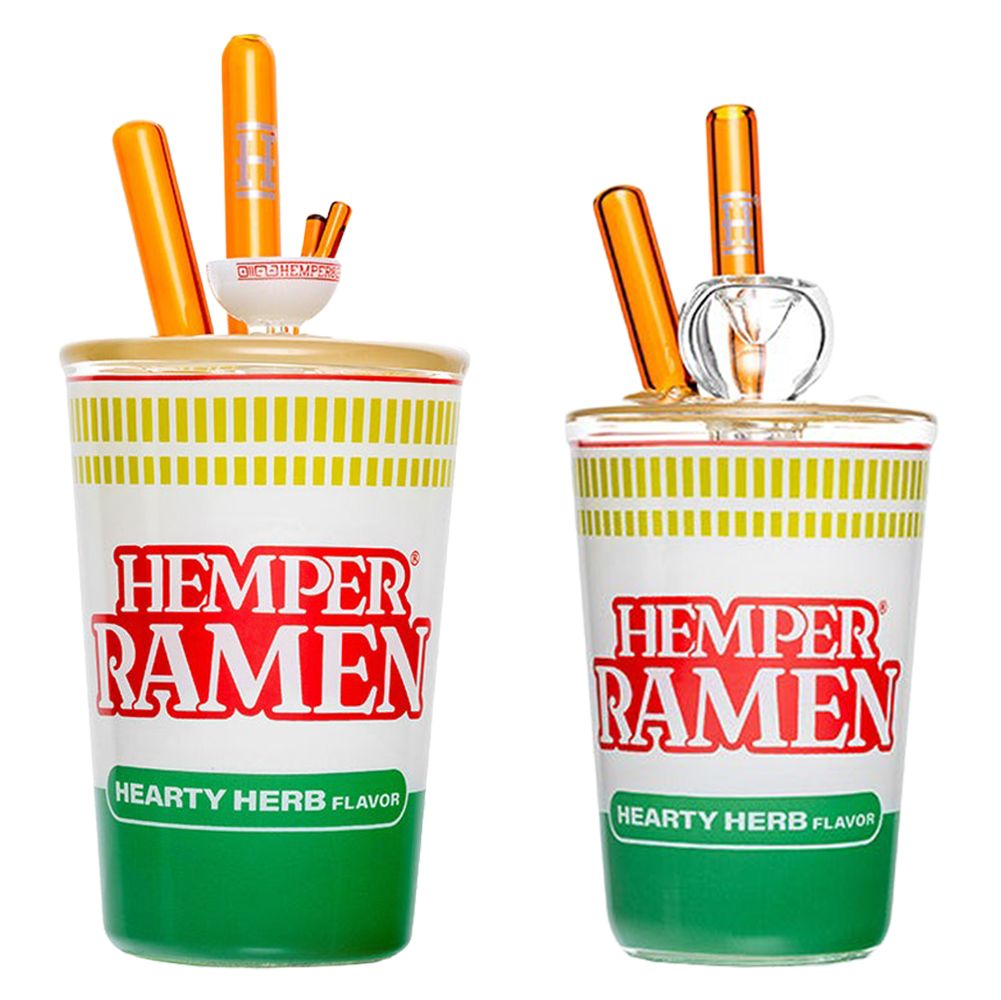 Hemper Ramen Glass Water Pipe | 14mm F