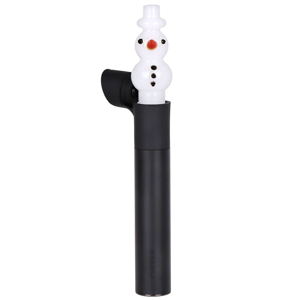 Snowman Glass Mouthpiece Attachment for Puffco Pivot
