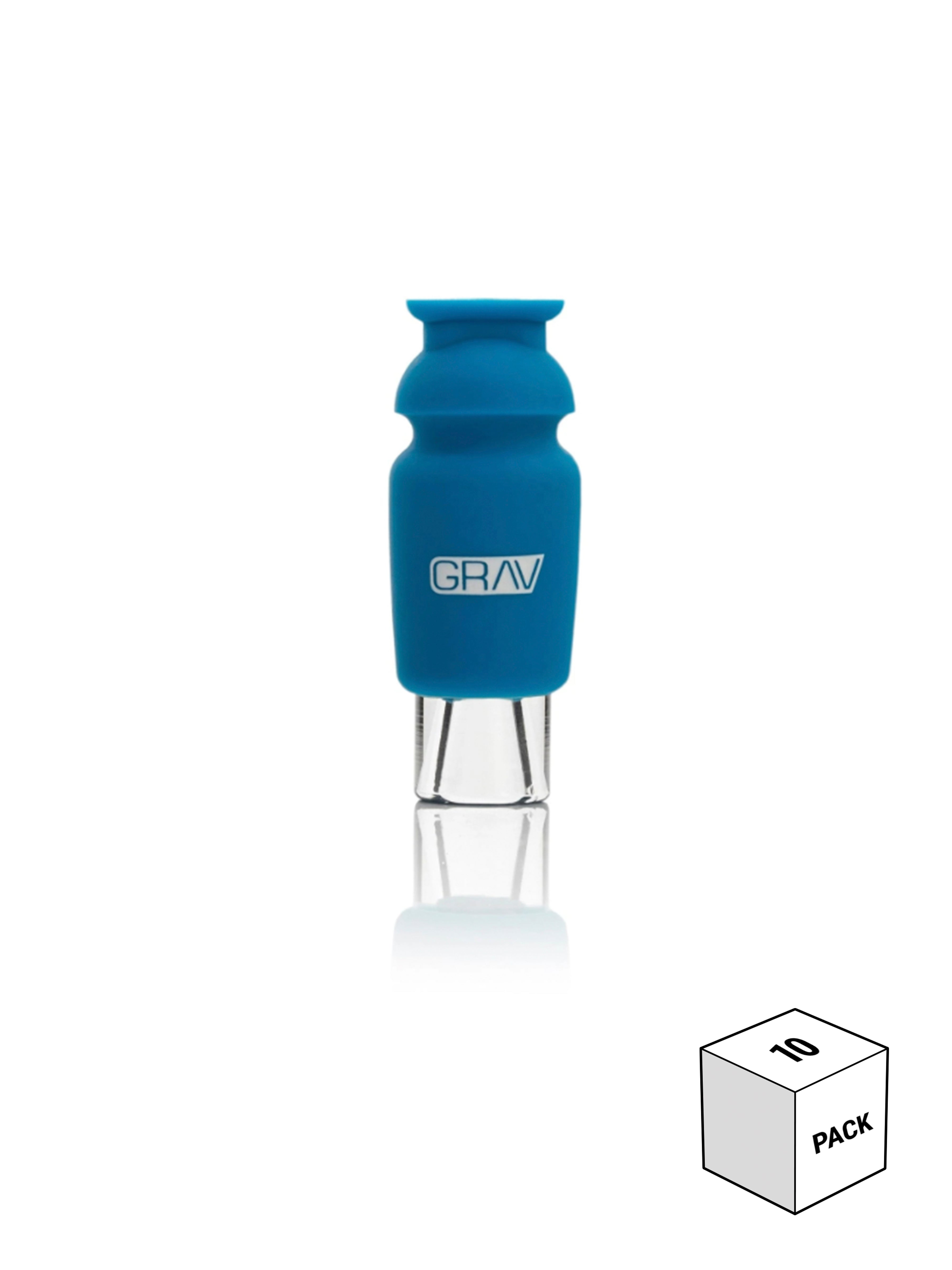 GRAV® Silicone-Capped Glass Crutch 10 Pack