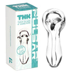 Pulsar "THK" 9mm Glass Spoon Pipe - 4"
