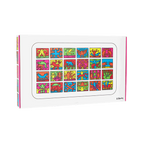 K. Haring Glass Rolling Tray