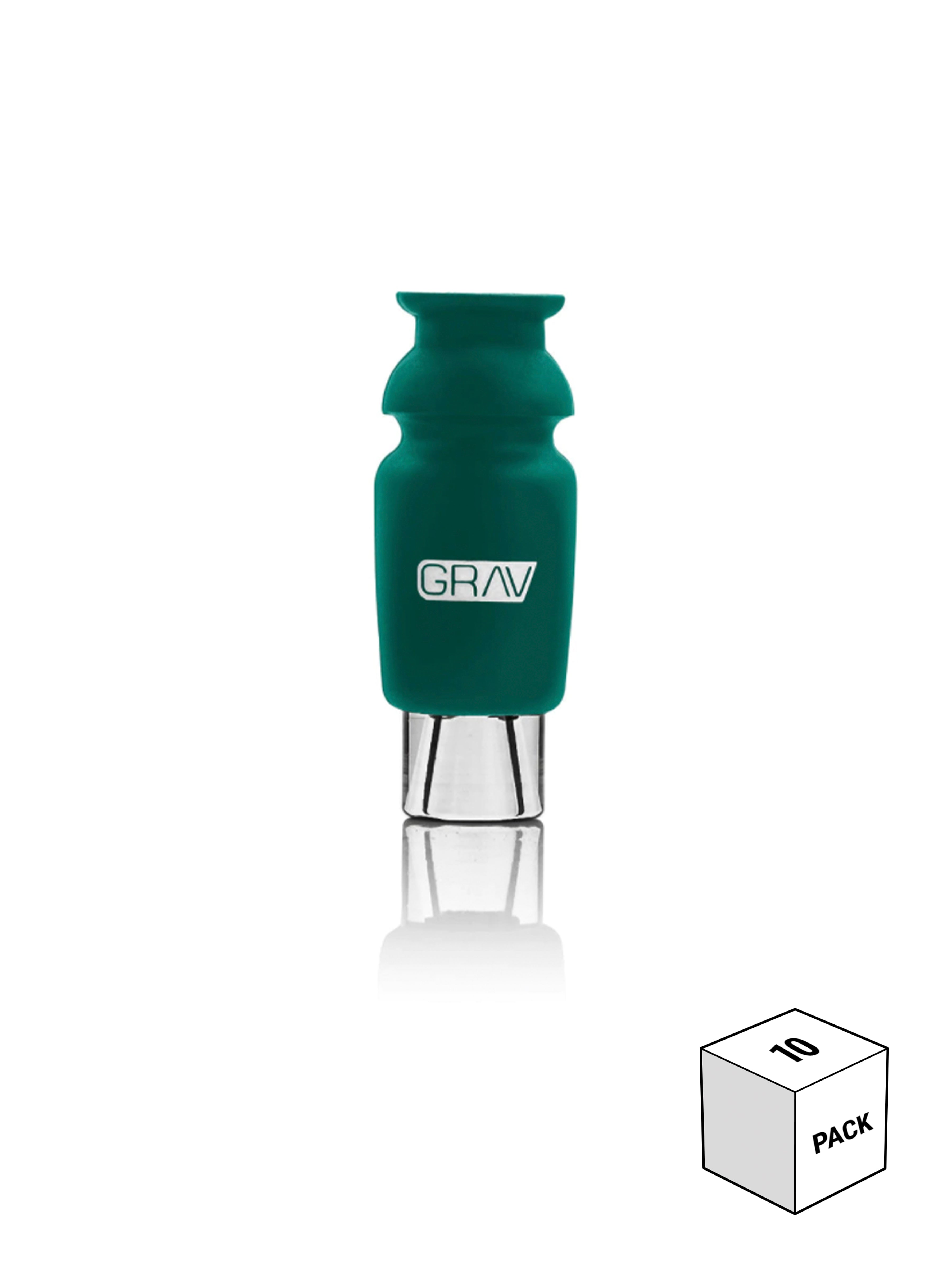 GRAV® Silicone-Capped Glass Crutch 10 Pack