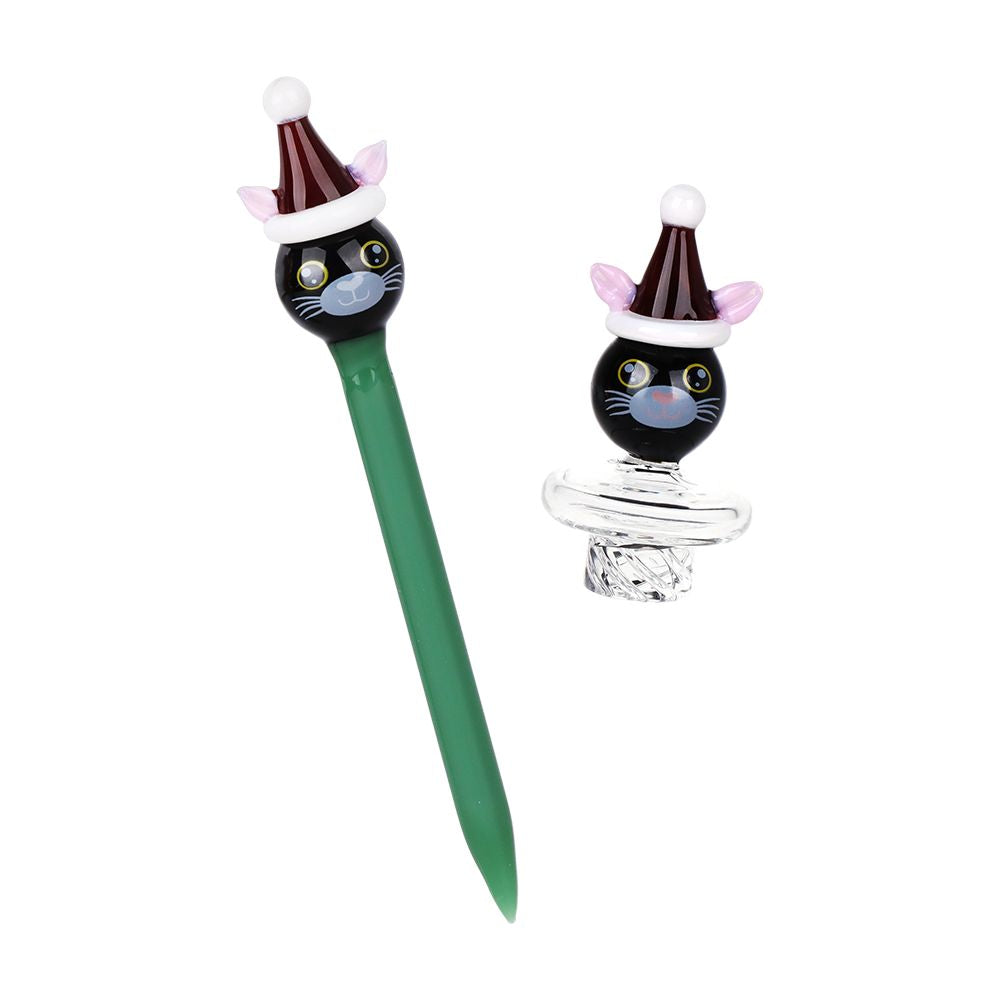 Pulsar Holidaze Series Glass Dab Rig Set | 8.25" | 14mm F