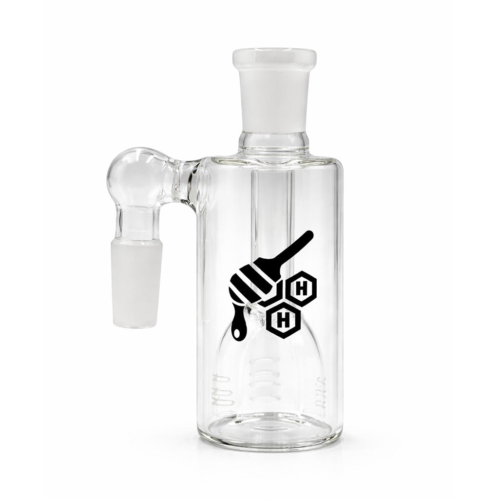 Honeybee Herb 3-Arm Slitted Diffused Downstem Perc Ash Catcher