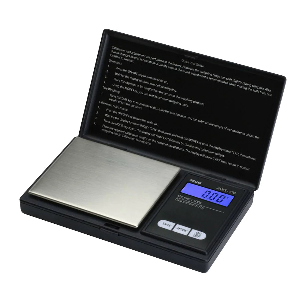 American Weigh Scales AWS-100 Digital Pocket Scale