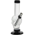 Mini Alien Head Acrylic Bong - 6" Tall