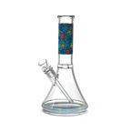 K. Haring Glass Beaker Water Pipe