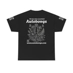 Autobongs Surf Wave Tee — "Autobongs" Logo Graphic T-Shirt