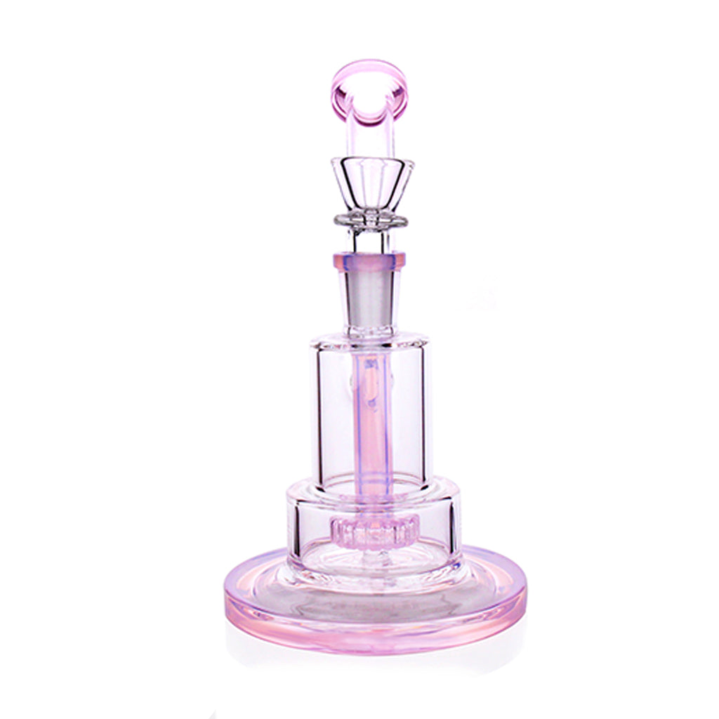 Stacked Chamber Showerhead Perc Bong