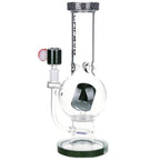 Pulsar Sushi Time Bubble Base Glass Water Pipe - 12.5" / 14mm F