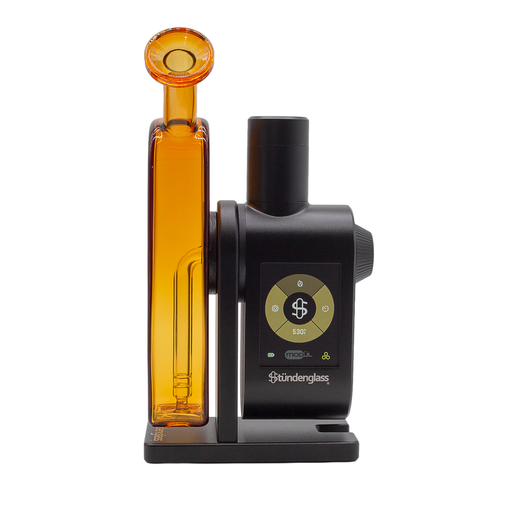 Stündenglass Modül + Dok Deluxe Travel Set - Amber Glass