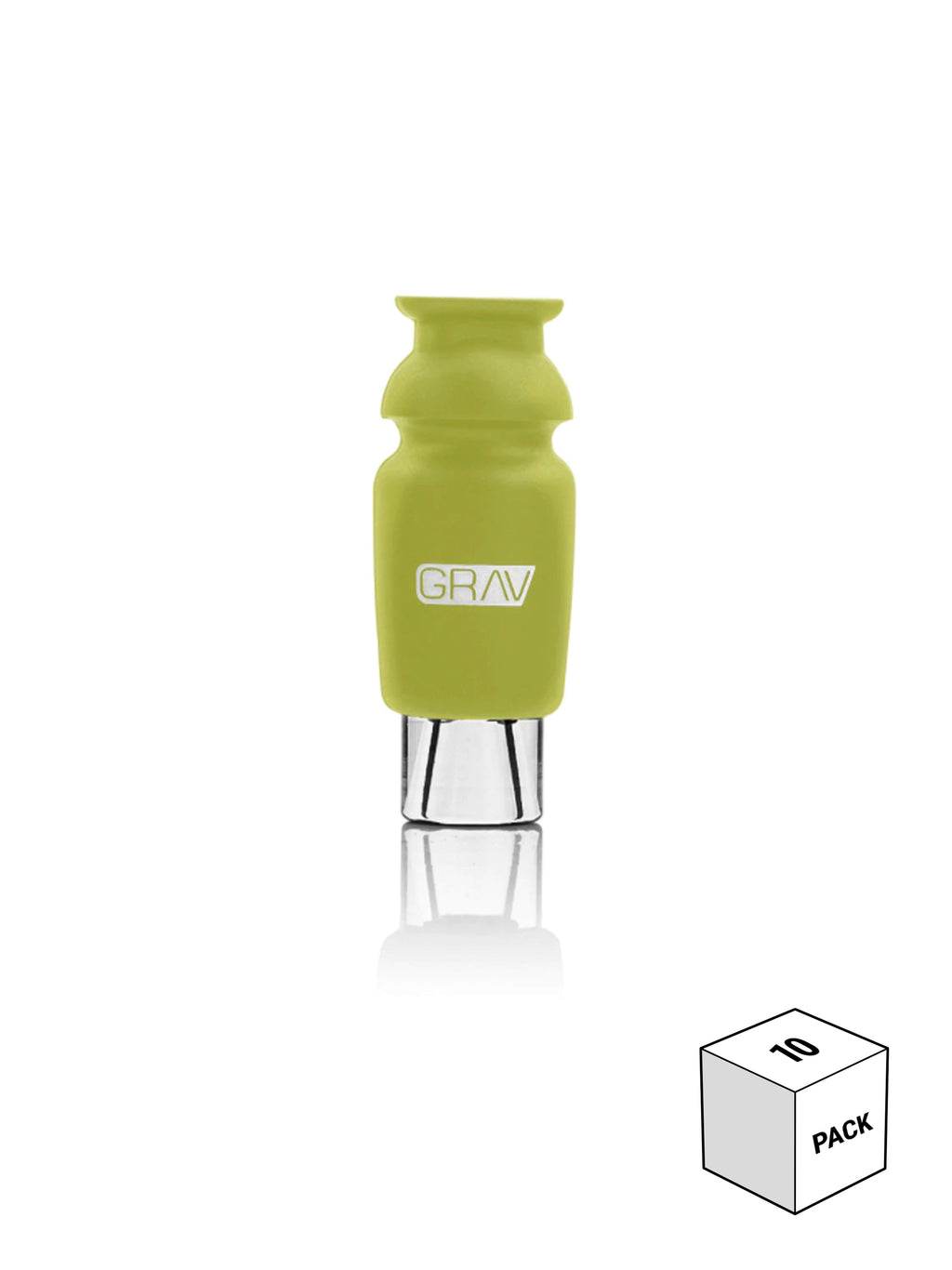 GRAV® Silicone-Capped Glass Crutch 10 Pack