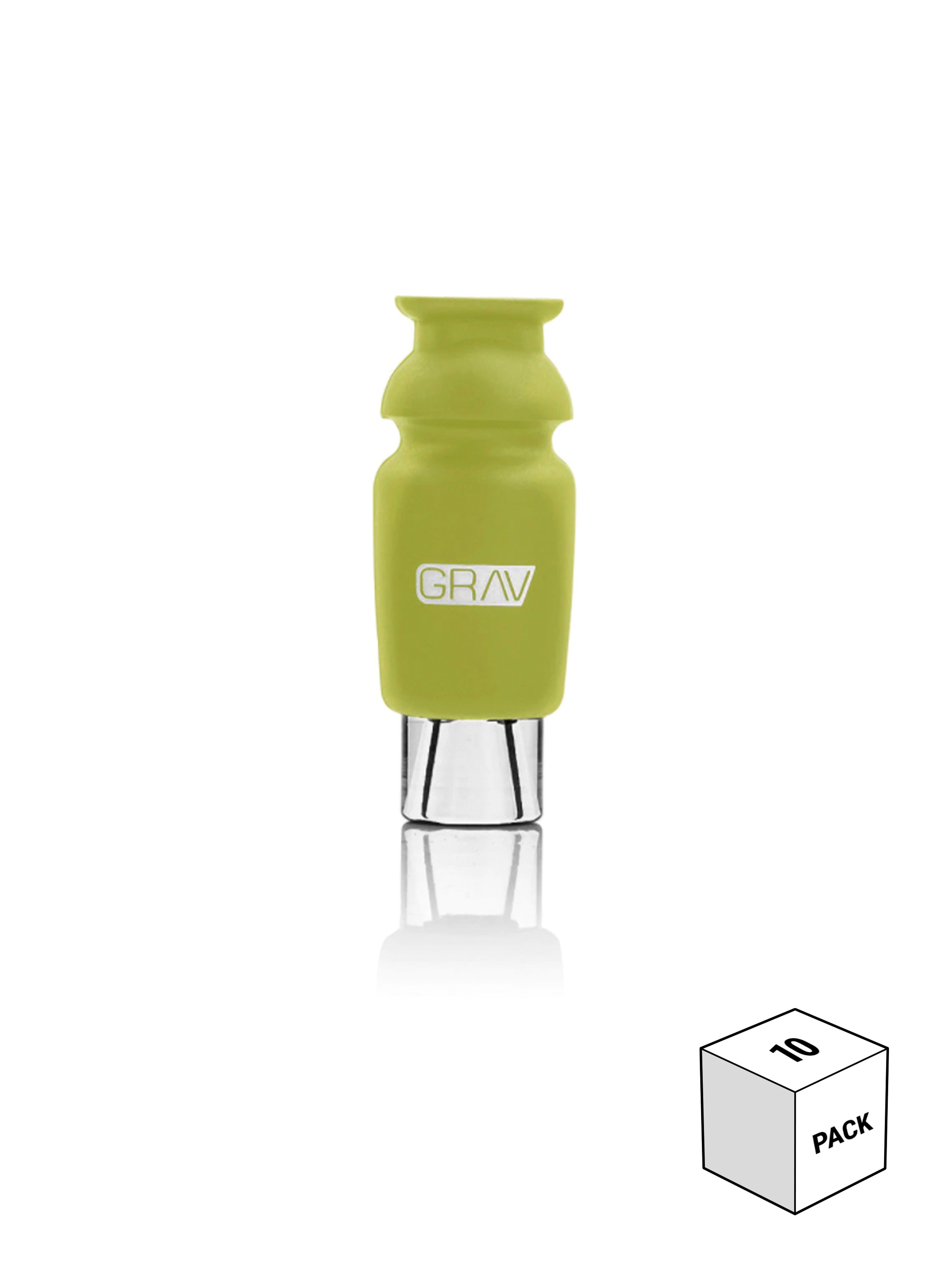 GRAV® Silicone-Capped Glass Crutch 10 Pack