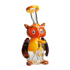 Lookah Glass 9" Mini Nerdy Owl Water Pipe