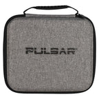 Pulsar Slant Neck Beaker Glass Water Pipe Zippered Case Travel Kit - 7" / Clear