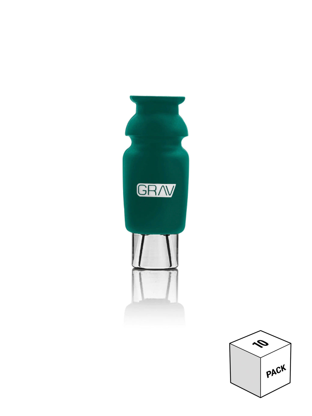 GRAV® Silicone-Capped Glass Crutch 10 Pack