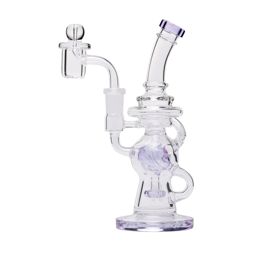 Human Grade 7" Swiss Rig Water Pipe