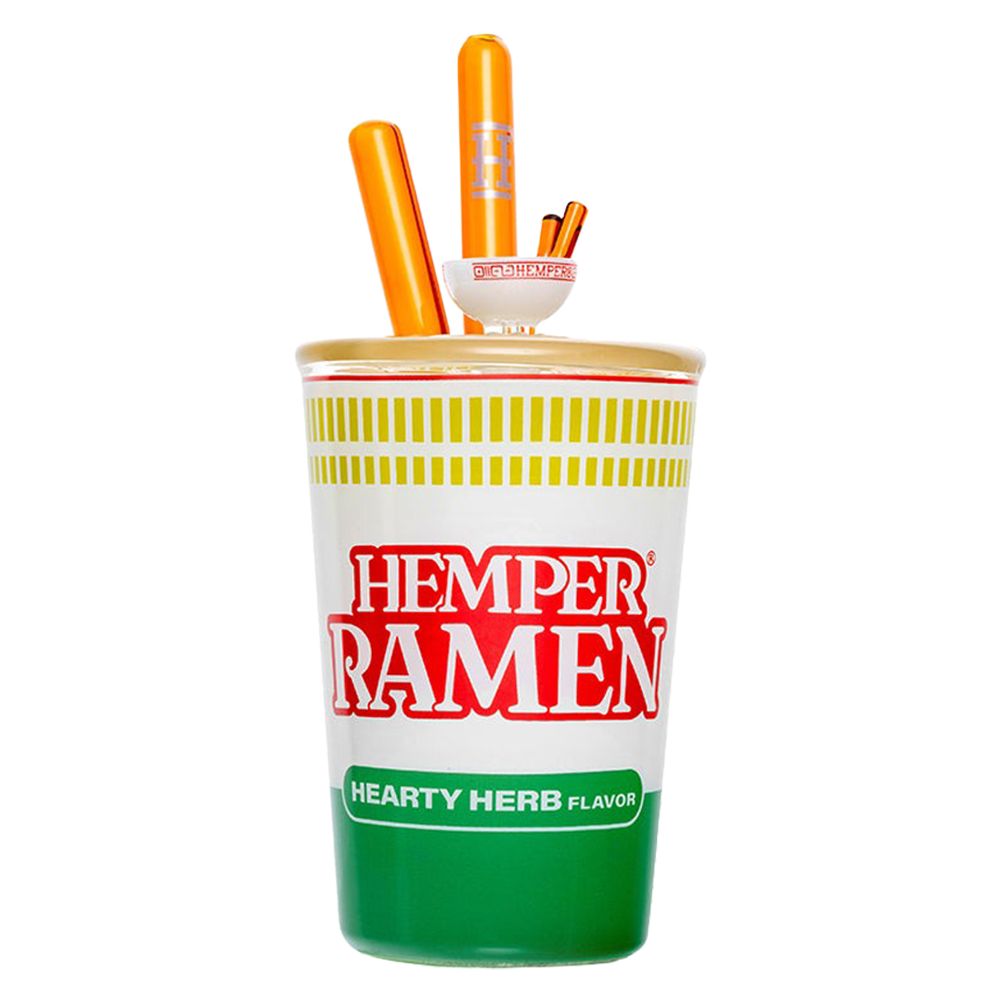 Hemper Ramen Glass Water Pipe | 14mm F