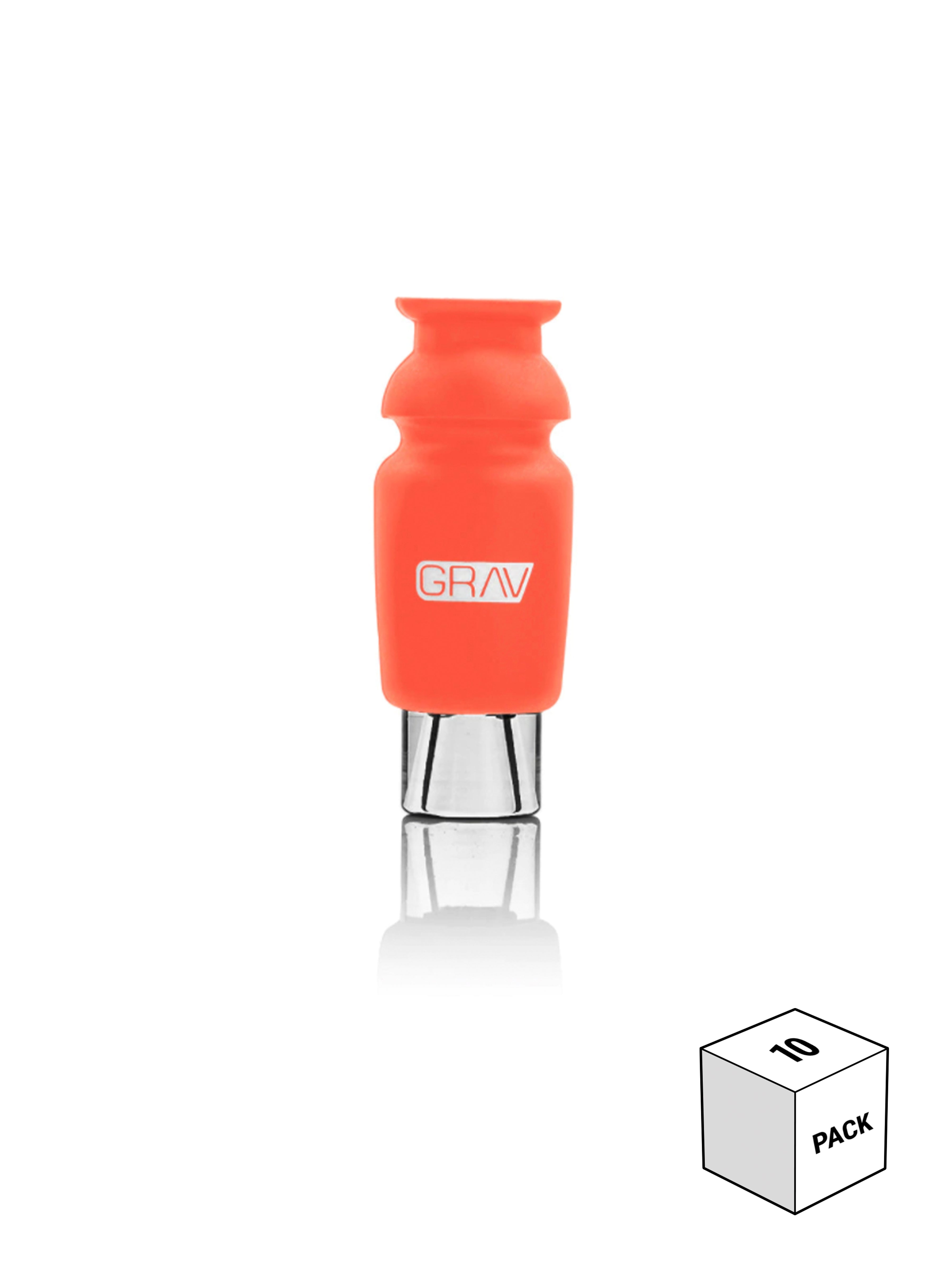 GRAV® Silicone-Capped Glass Crutch 10 Pack