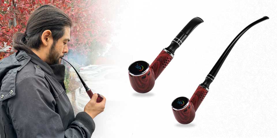 Cipher Nautilus V3 Dry Herb Vaporizer | Redheart Wood