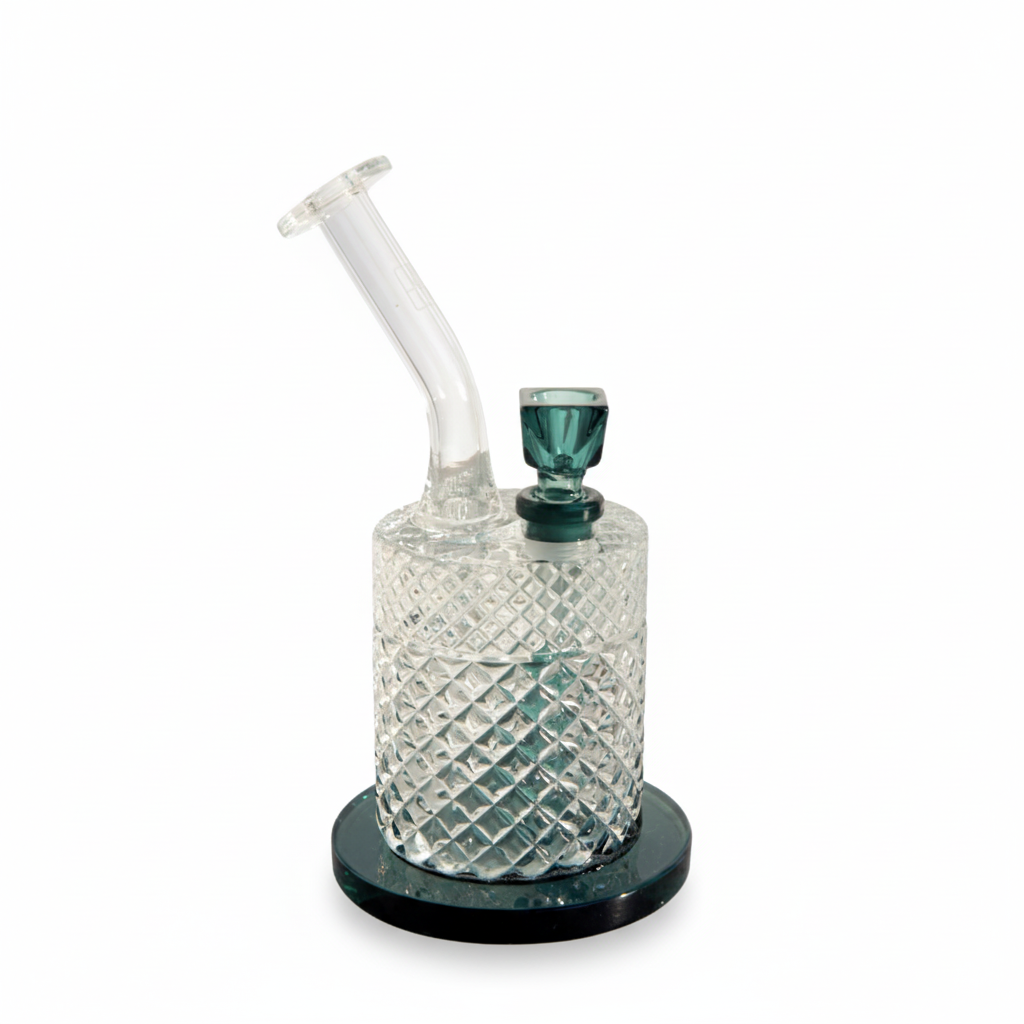 Jane West Twenties Collection Water Pipe | Teal