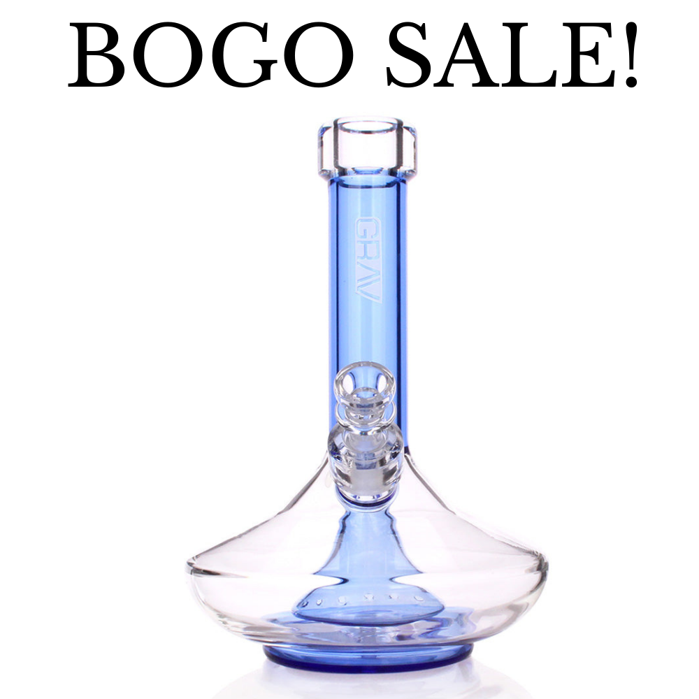 GRAV Fission Downstem Perc Wide Base Bong