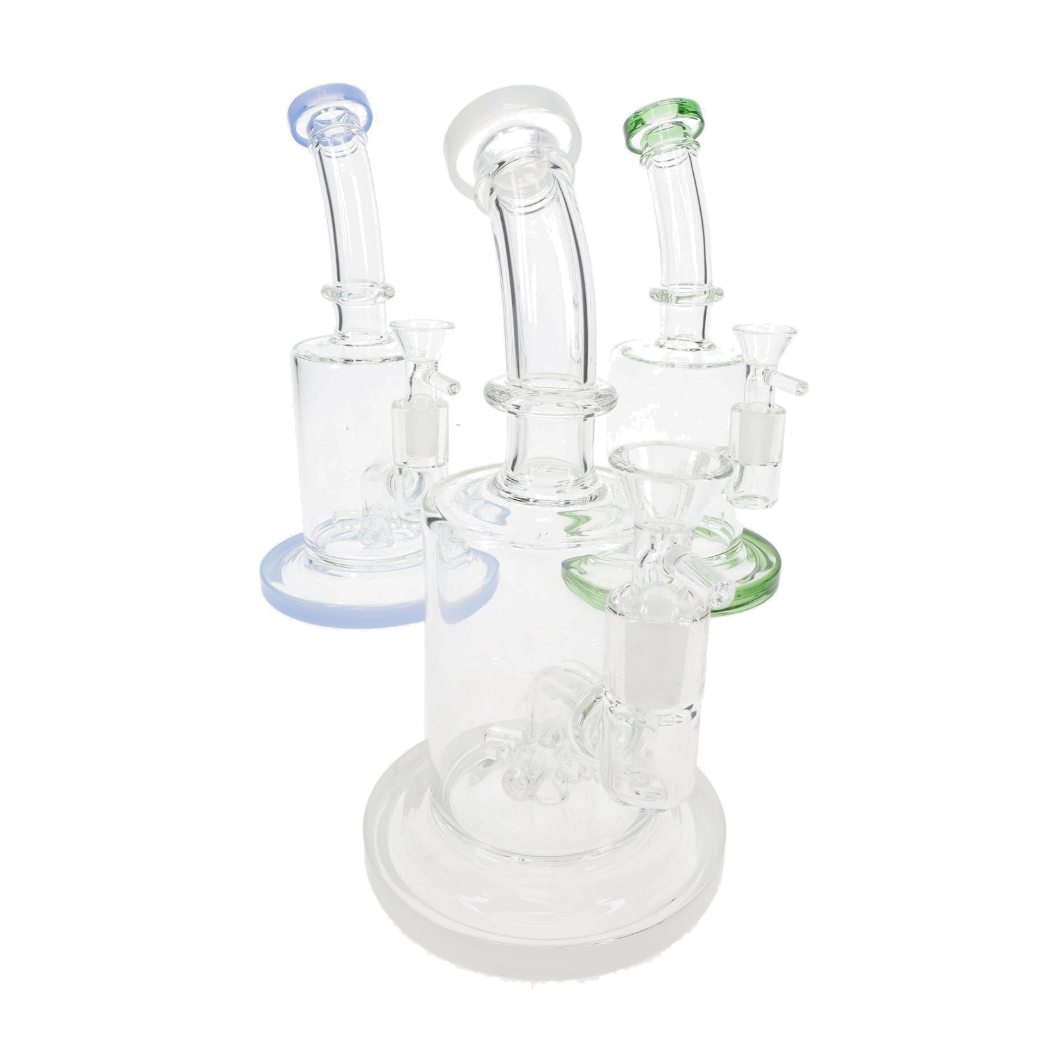 Stemless Shooter Bong “Sprinkle Sip” – 14.5 mm – 8.5″ – Assorted Colors