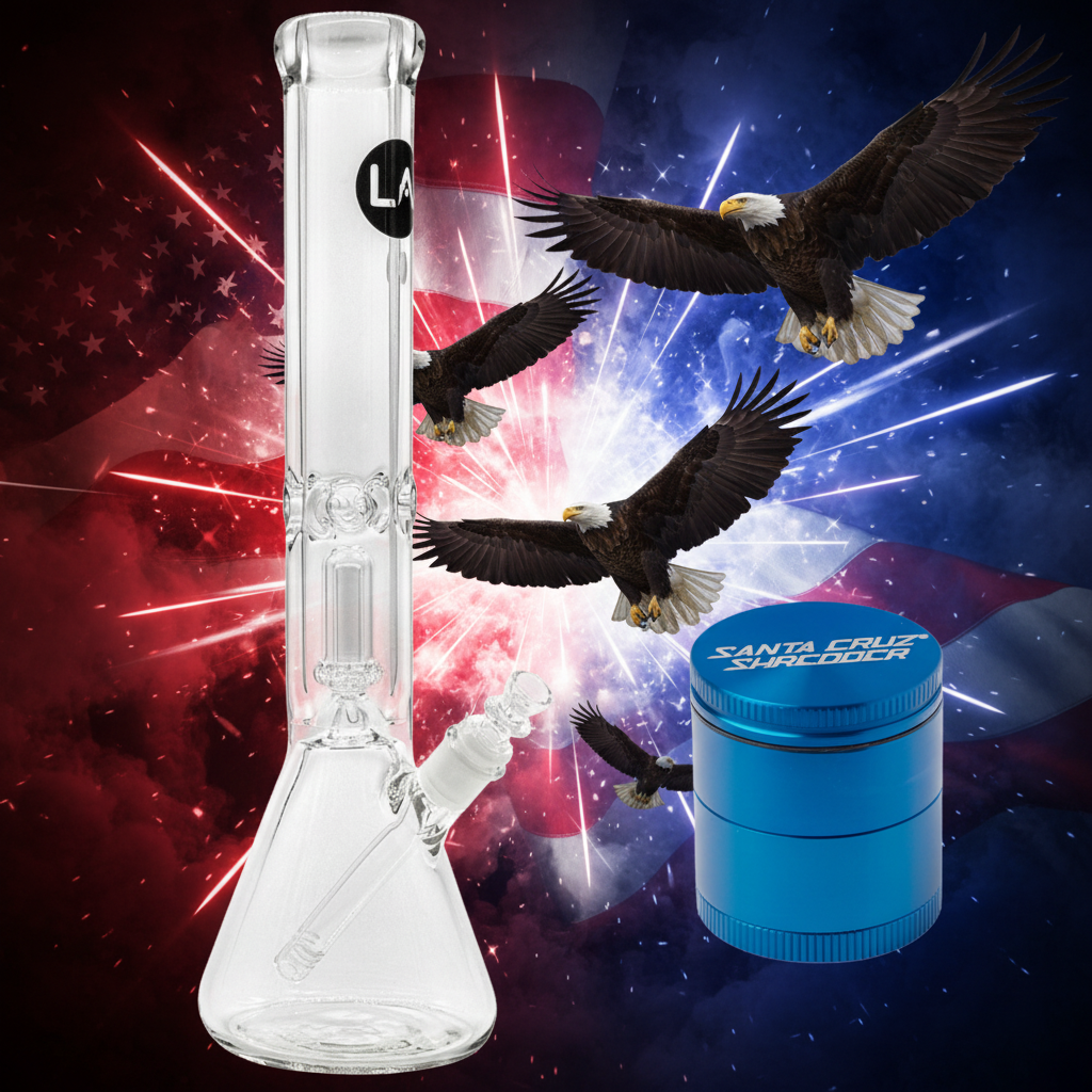 The Big Strong American Bong  Bundle