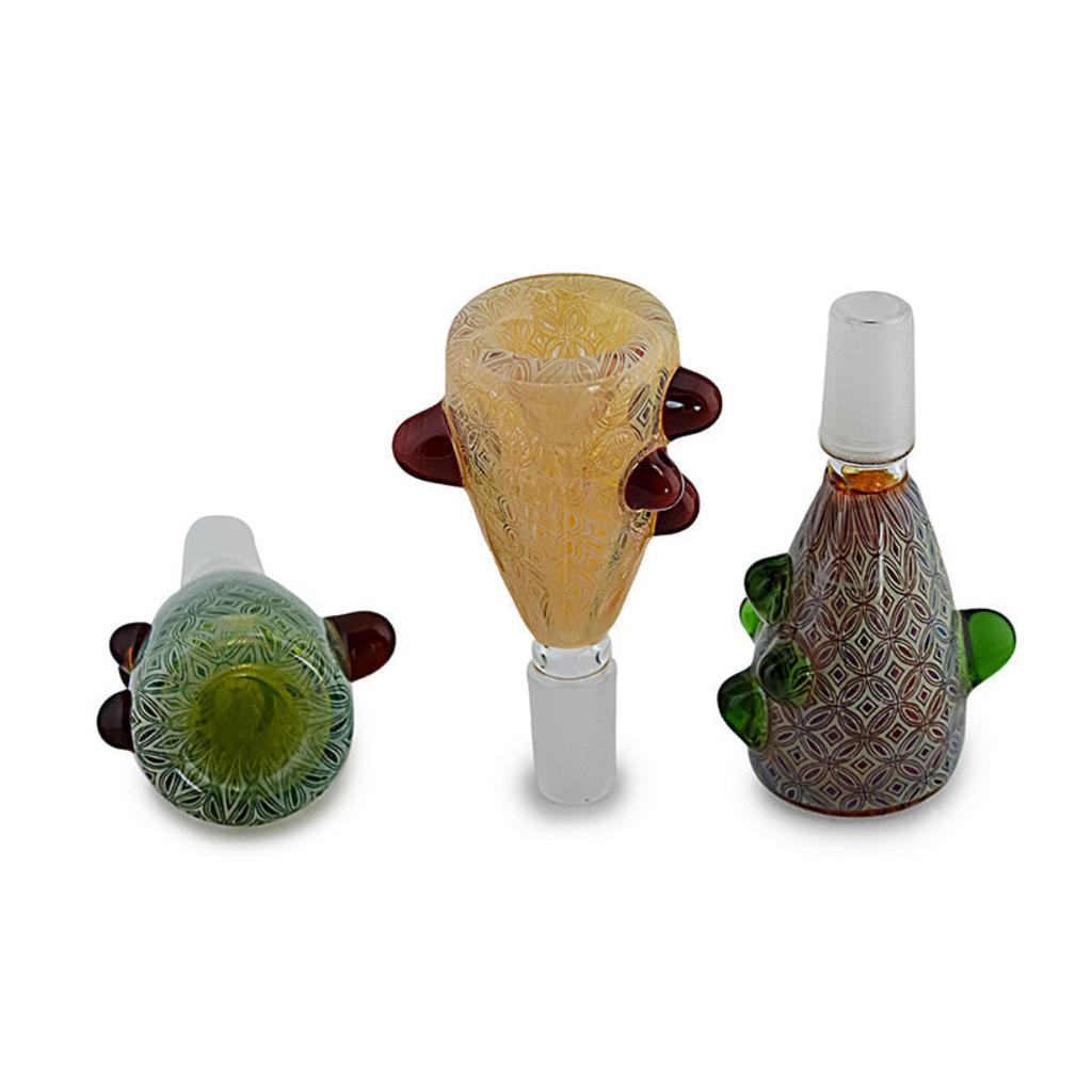 Deep Pattern Glass Bowl