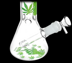 420 Party Beaker Glass Water Pipe - 10" / 14mm F
