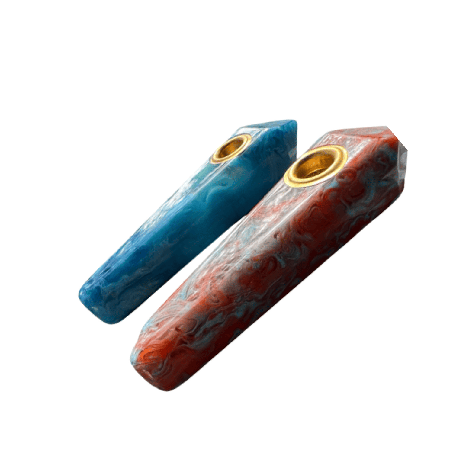 3.5” Decorative Acrylic Gem Style Hand Pipe