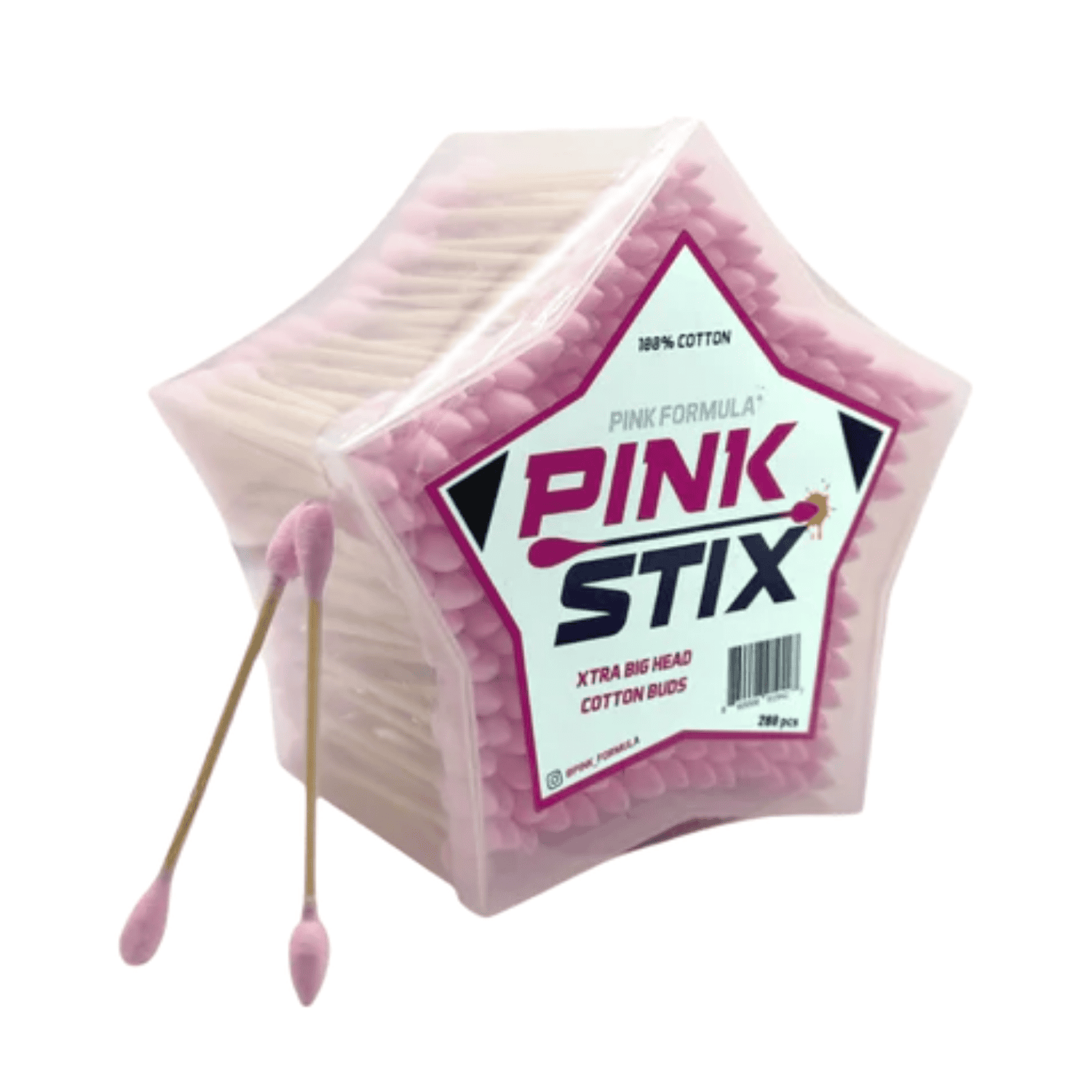 Pink Stix - XL Cotton Heads: Single Pack